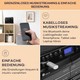 Програвач вінілових платівок Auna з CD, касетною декою, Bluetooth, FM/DAB+ та USB - зображення 5