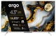 Телевізор ERGO QLED 43 дюйми 4K сріблястий (682282) - зображення 1