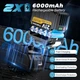 Бесщеточный аккумуляторный воздуходув GISAM NL - HD - 5518 с аккумулятором 6.0 Аг - изображение 5