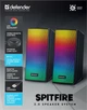 Комп'ютерна акустика Defender (65047) Spitfire 6W, USB, Bluetooth, чорний з підсвічуванням 2.0 6 Вт - изображение 14