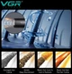 Фен VGR V-469 професійний 2400 Вт з BLDC мотором 110000 про хв, фен для волосся з 4 швидкостями та 4 температурами, холодне обдування, Turbo режим, фен для укладання та сушіння волосся для салону та дому - зображення 6