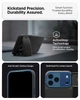 Чохол Spigen Optik Armor MagFit до iPhone 17 Pro Max Matte Black (ACS09900) - зображення 12