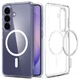 Чехол Spigen Ultra Hybrid MagFit (Qi2 Compatible) для Samsung Galaxy S26+ Plus Clear White (ACS10709) - изображение 2