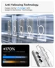 Чехол Spigen Ultra Hybrid MagFit (Qi2 Compatible) для Samsung Galaxy S26+ Plus Clear White (ACS10709) - изображение 14