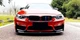 BMW 3 Series F30 (2013–2019) Передня губа DPT M3 look чорний глянець - зображення 3