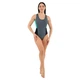 Женский слитный купальник SP-Sport 7968 размер S (42-44) Grey-Mint - изображение 4