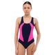 Подростковый слитный купальник для плавания SP-Sport 8269 рост 150-155см 14 лет Black-Pink - изображение 1