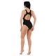 Женский слитный купальник SP-Sport 7679 размер M (44-46) Black-White - изображение 5