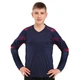 Форма футбольного вратаря детская форма вратарская SP-Sport 1003 рост 140-150см Deep Blue-Black - изображение 3