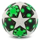 Мяч футбольный Champions League размер №5 Stars Match Ball SP-Sport 7590 Green-Black-White - изображение 1