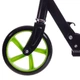Самокат двухколесный складной с колесами 200мм Scooter 2032 Black-Green - изображение 6