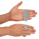 Накладки на ладони силиконовые нескользящие грипсы Gym Grips для силовых тренировок и турника SP-Sport 6743-1 комплектация 2шт - изображение 1