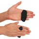 Накладки на ладони силиконовые нескользящие грипсы Gym Grips для силовых тренировок и турника SP-Sport 6743 комплектация 2шт - изображение 1