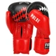 Перчатки боксерские кожаные на липучке Fistrage Fight Gear 7828 размер 14 унций Red-Black - изображение 2
