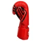 Перчатки боксерские кожаные на липучке Fistrage Fight Gear 79211 размер 10 унций Red-Black - изображение 5