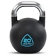 Гиря 20кг цельная соревновательная стальная окрашенная LivePro Competition Kettlebell 8042-20 вес 20кг - изображение 1