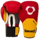 Перчатки для бокса боксерские перчатки Hard Touch Fighter 5242 12 унций Red-Yellow - изображение 1