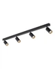 Світильник поворотний, спот TK Lighting 10635 Amis GU10 4x10W IP20 чорний - зображення 1
