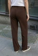 Штаны Спортивные Женские Стаф Кофейные Удобные Для Тренировок Staff Afi Brown XS (387459) - изображение 5