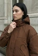 Женская куртка стаф коричневая замшевая элегантная Staff sli brown L (387449) - изображение 4