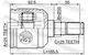 ШРУС MITSUBISHI GALANT (E5_A, E7_A, E8_A) 1992-1998 г. - изображение 4