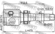 ШРУС TOYOTA ISIS (_M1_) / TOYOTA WISH (_E2_) / TOYOTA BLADE (_E15_) 2000-2018 г. - изображение 1