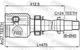 ШРУС TOYOTA ISIS (_M1_) / TOYOTA WISH (_E2_) / TOYOTA BLADE (_E15_) 2000-2018 г. - изображение 4