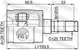 ШРУС HONDA CIVIC (EM2) / HONDA JAZZ (GD_, GE3, GE2) / HONDA FREED (GB3, GB4, GP3) 1994-2016 г. - изображение 4