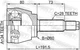 ШРУС SSANGYONG REXTON / REXTON / SSANGYONG REXTON W / REXTON 2002-2017 г. - изображение 4