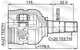 ШРУС TOYOTA MR2 (ZZW3_) / TOYOTA WISH (_E1_) / TOYOTA ISIS (_M1_) 1987-2019 г. - изображение 4