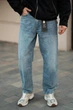 Джинси чоловічі Levi`s 568 Loose Straight Linen+Denim 29037-0085 W32L32 блакитні (13130004) - зображення 1