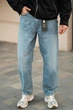 Джинси чоловічі Levi`s 568 Loose Straight Linen+Denim 29037-0085 W32L32 блакитні (13130004) - зображення 5