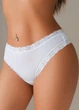 Женские нежные трусики стринги в рубчик Perfect Spring (2023-48-02) Белый 48 FINETOO (XL) - изображение 8