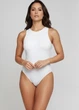 Женский боди с майкой и бразилианами 1265 Simple Comfort (2019-46-01) Белый 46 No Brand (L) - изображение 4