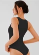 Женский боди с майкой и бразилианами 1265 Simple Comfort (2019-46-03) Черный 46 No Brand (L) - изображение 6
