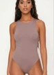 Женский боди с майкой и бразилианами 1265 Simple Comfort (2019-46-02) Кофейный 46 No Brand (L) - изображение 1