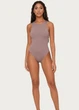 Женский боди с майкой и бразилианами 1265 Simple Comfort (2019-46-02) Кофейный 46 No Brand (L) - изображение 2