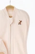 Європелюшка на блискавці з шапочкою Mag baby Cozy, cream 0-3 - изображение 2