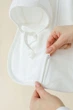 Європелюшка на блискавці з шапочкою Mag baby Cozy, milk 3-6 - изображение 4