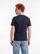 Футболка хлопковая длинная мужская Puma Graphics 69349416 M New Navy с принтом (4069161715754) - изображение 2