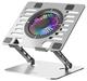 Podstawka pod laptop Huzaro Hold 4.0 RGB Silver (HZ-HOLD 4.0 RGB) - obraz 1