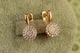 Сережки Xuping Jewelry Ореол чистоти 1,5 см золотисті - зображення 2