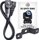 Głowica LED Light4Me ruchoma Mini LED 30 SPOT RING (5908249813854) - obraz 8