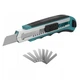 Ніж канцелярський Makita D-65713 18 мм з комплектом лез - зображення 1