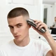 Машинка для стрижки Hoco HP26 600 mAh. IPX6. Multi-function electric clipper grooming set Metal Gray - зображення 8