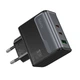 Мережевий зарядний пристрій HOCO CS75A Star Speed PD70W(2C1A) charger midnight black - зображення 5