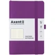 Книга записна Axent Partner Soft Skin 8616-11-A, 125*195 мм, 96 аркушів, клітинка, фіолетова - изображение 1