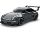 Машинка для дрифта на радіокеруванні Porsche S814 1:24 4WD з LED-ліхтарями (Темно-сірий) - изображение 1