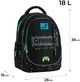 Рюкзак шкільний Kite Education Play the Game 38x28x16 см 18 л Чорний (K26-700M-4) - зображення 3