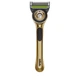 Станок для бритья мужской (Бритва) Gillette Labs c 1 сменным картриджем и подставкой на стену Gold - изображение 2